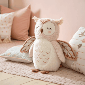 Hollow Owl Plush – Soft Woodland Companion